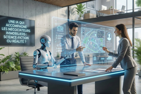 Une IA qui accompagne les négociateurs immobiliers : science-fiction ou réalité ?