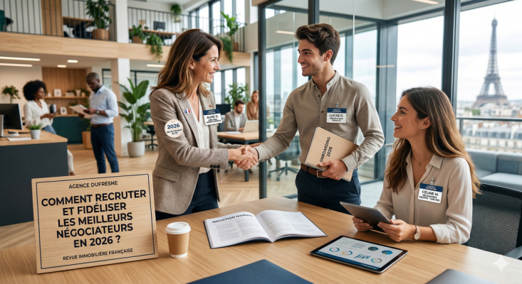 Comment recruter et fidéliser les meilleurs négociateurs en 2026 ?