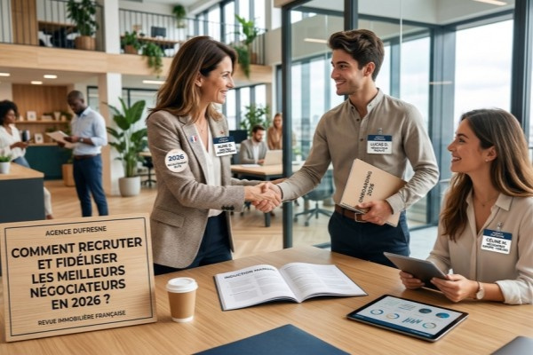 Comment recruter et fidéliser les meilleurs négociateurs en 2026 ?