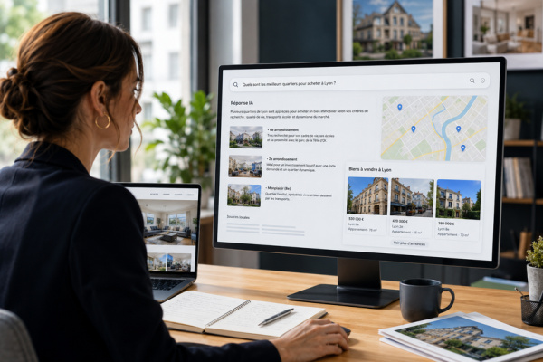 Google change en France : votre agence immobilière sera-t-elle visible dans les réponses IA ?