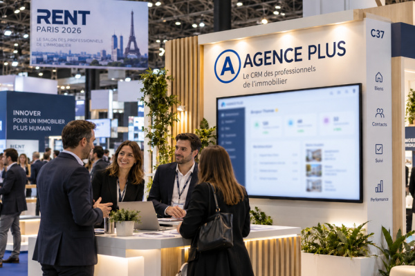 AGENCE PLUS au RENT Paris 2026 : atelier, échanges et présentation de son nouveau logiciel CRM
