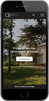 Réalisation de site template immobilier DB - GB immobilier de prestige