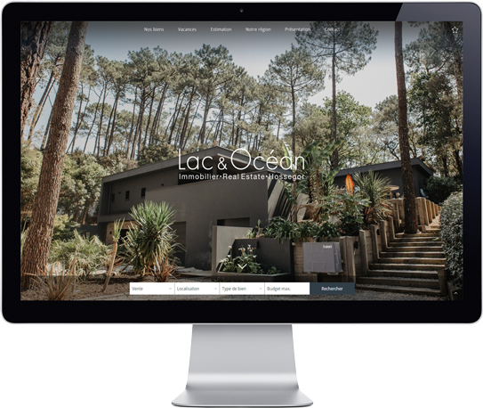 Réalisation de site template immobilier RIO De Meyer Real Estate