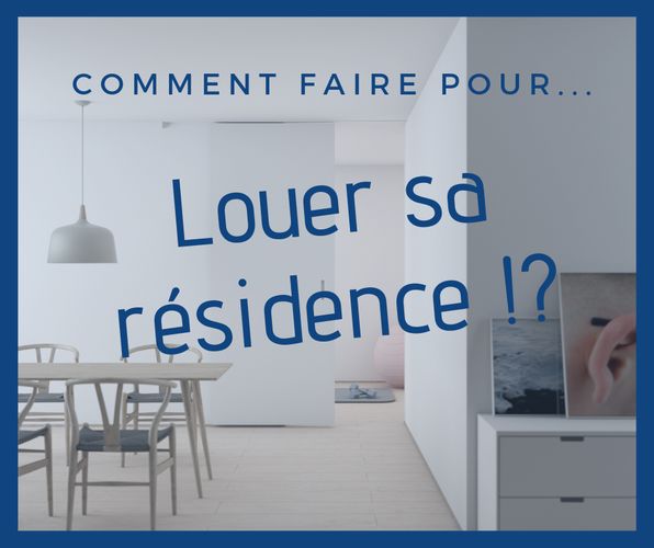 Louer une partie de sa résidence principale ? C'est possible !