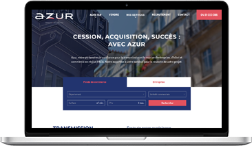 MODÈLE TEMPLATE CASABLANCA (CAS) Réalisation de site template immobilier CAS - Weriz