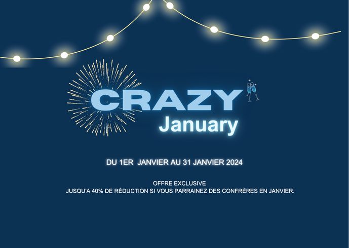 Conditions de participation et validité de la participation à l’opération de Crazy January